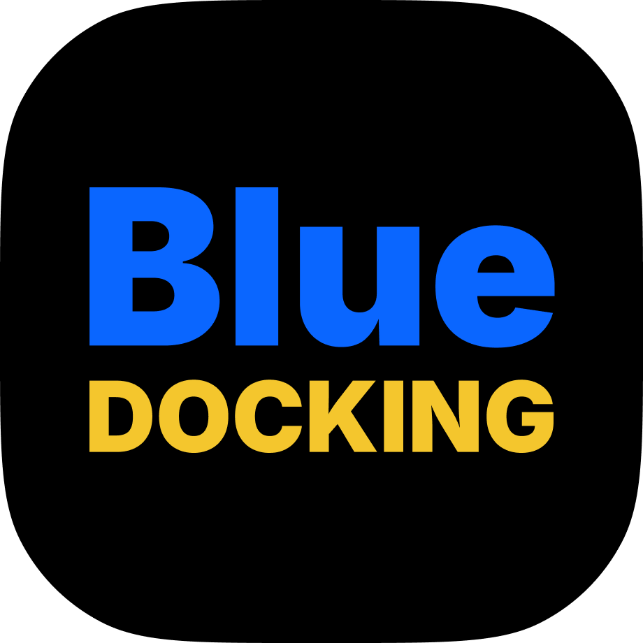 Blue Docking Icon