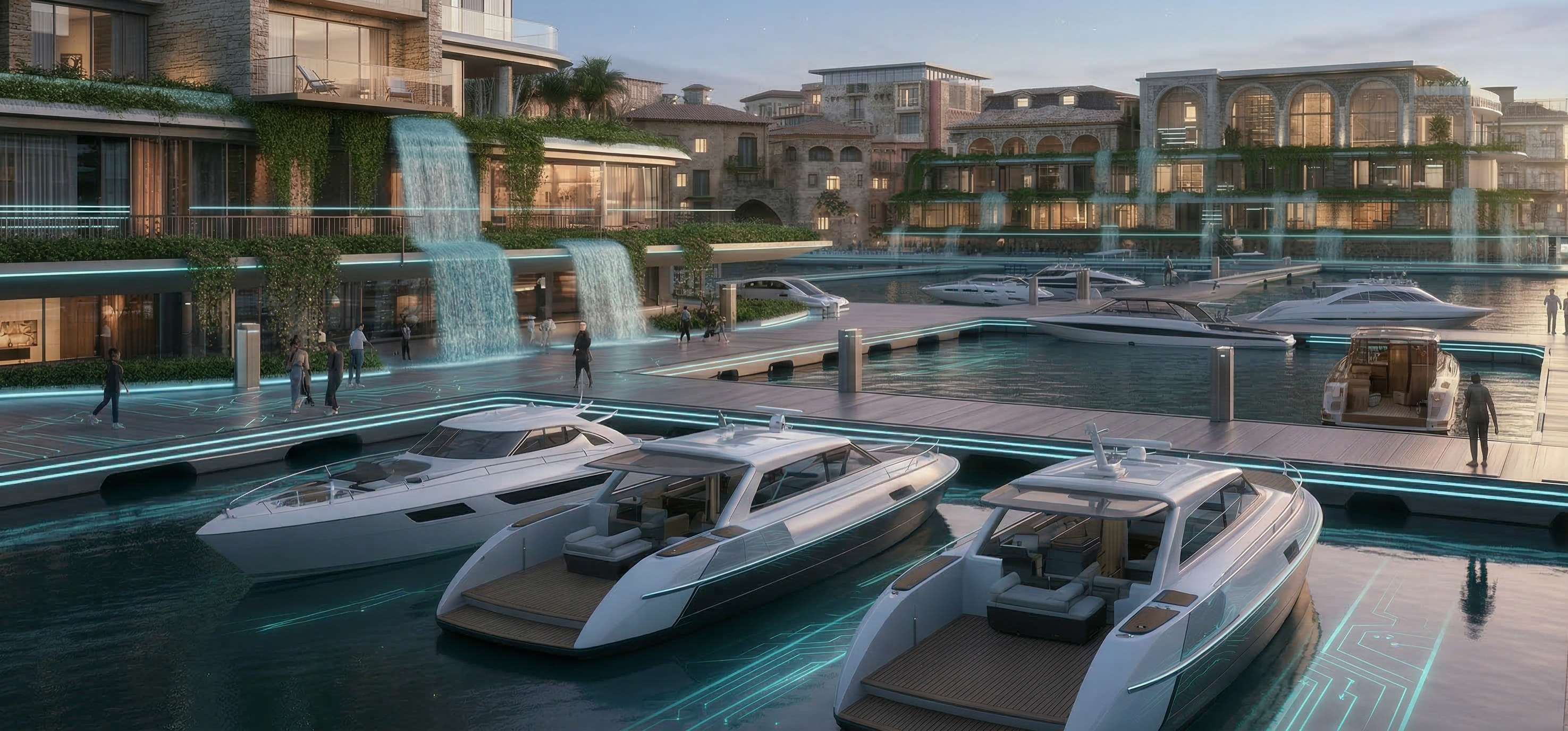 Futuristic Marina
